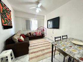 Apartamento à venda com 1 quarto, Caiçara, Praia Grande Cod: 1598 — apartamento à venda · 1 quartos · Praia Grande, SP, Caiçara — Foto principal — Cód. 1598