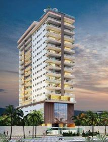 Apartamento com 2 quartos, Real, Praia Grande Cod: 883 — apartamento à venda · 2 quartos · Praia Grande, UF SP, Real — Miniatura 1 — Cód. 883